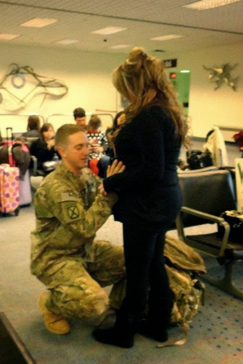 Military wife hot Veteran catches