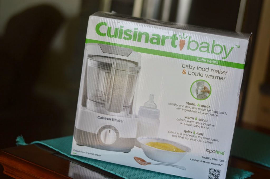 Making your own baby food + a chance to win a Cuisinart Baby Food