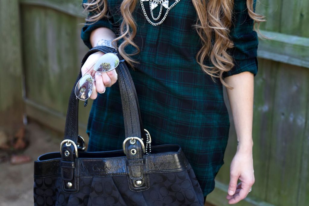 loft plaid tunic 6