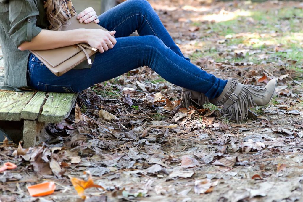 Fringe booties are a must have for fall!- The Samantha Show