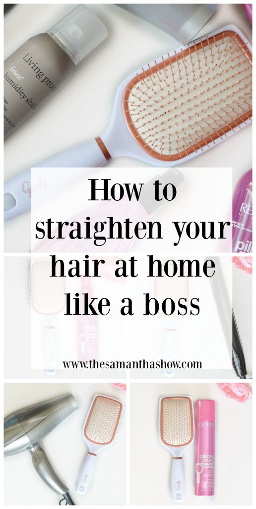 Life and style blogger, The Samantha Show, brings you tips and tricks on how to straighten your hair at home like a boss.