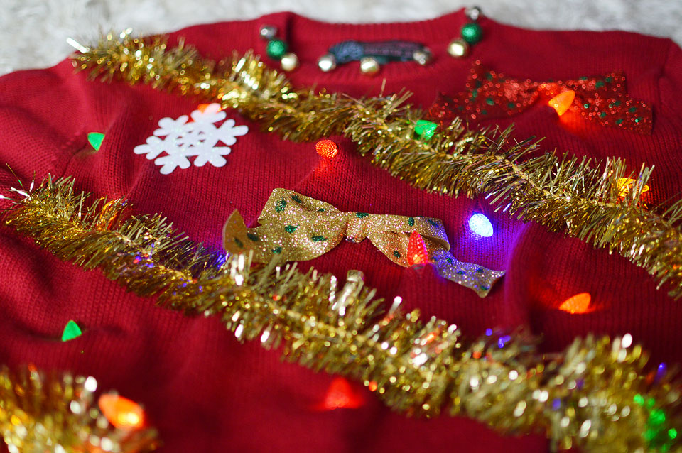 22 Best Ugly Christmas Sweaters - Homemade Ugly Christmas Sweaters