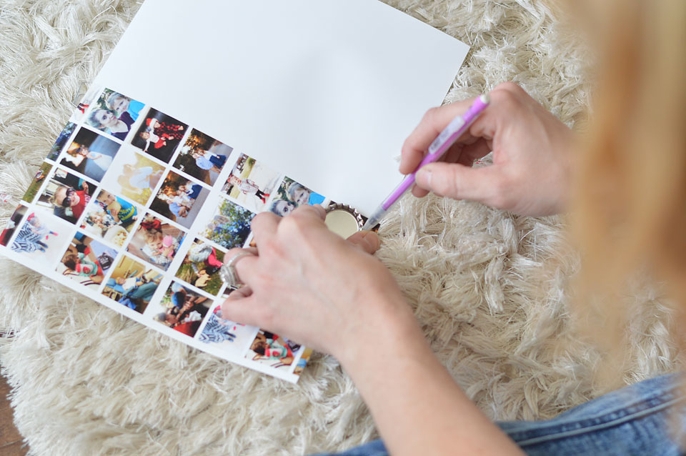 DIY Photo Letters- The Samantha ShowDIY Photo Bottle Cap Letters- The Samantha Show