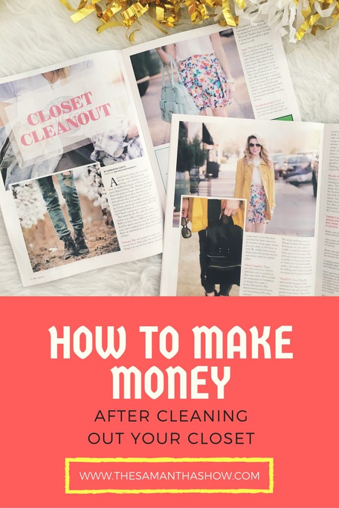 Not sure what to do with all of your old clothes, shoes and bags? Here's how to make money after cleaning out your closet