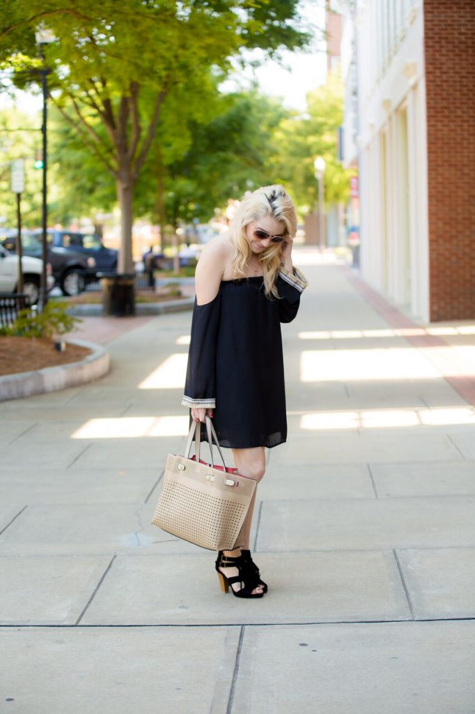 off the shoulder dress for summer