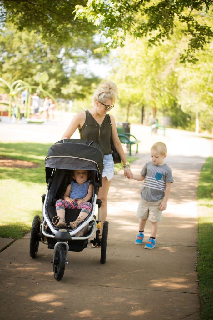 enjoying the outdoors with your littles