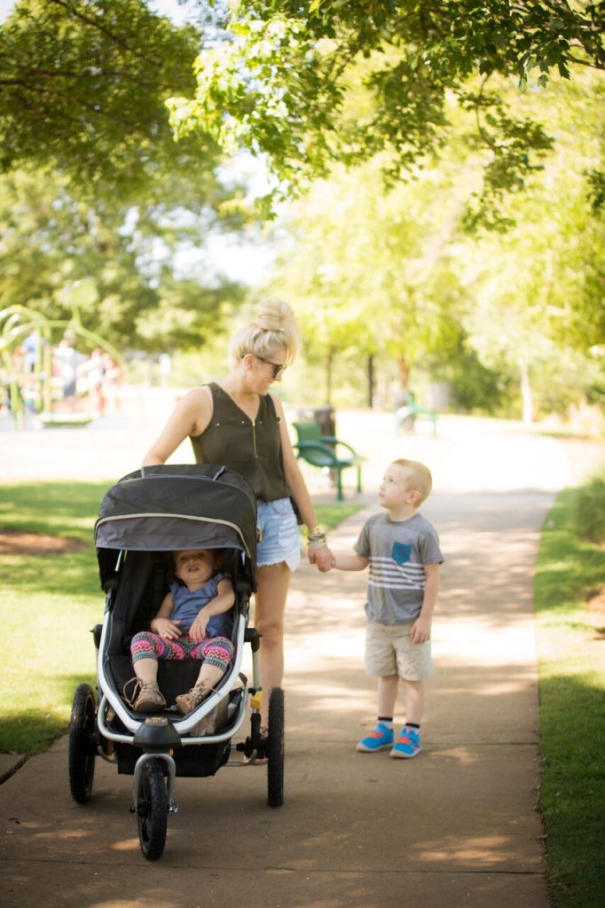 enjoying the outdoors with your littles