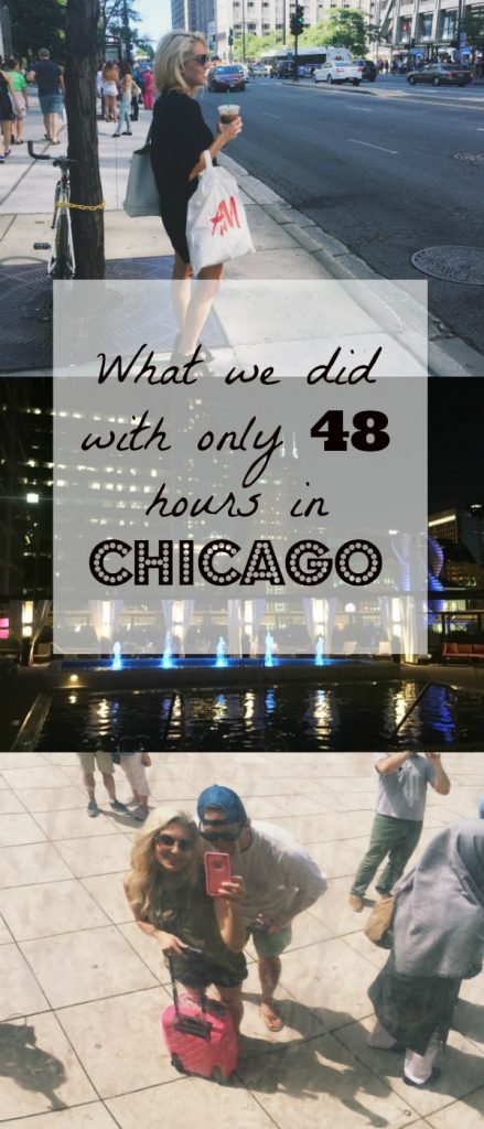 What do you do when you only have 48 hours in Chicago? Navy Pier, Millennium Park and so much more! It can be done! Click to see what we did in such a small amount of time.
