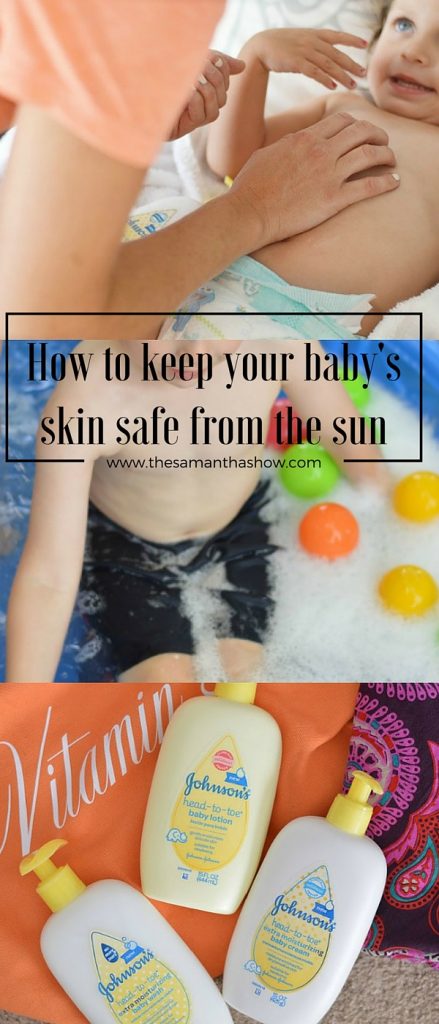 Kids outside a lot this summer? Whether it's the beach, the pool or the backyard, here's how to keep your baby's skin safe from the sun.