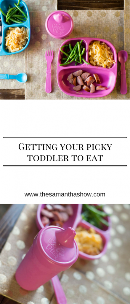 Is your child a picky eater? Life and style blogger, The Samantha Show, shares a secret on how to get your picky toddler to eat. 