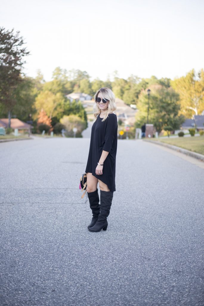 Fall style with Hole in Her Stocking