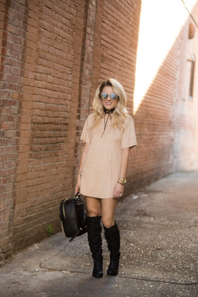 Oversized tees and tall boots it s good to be a girl The