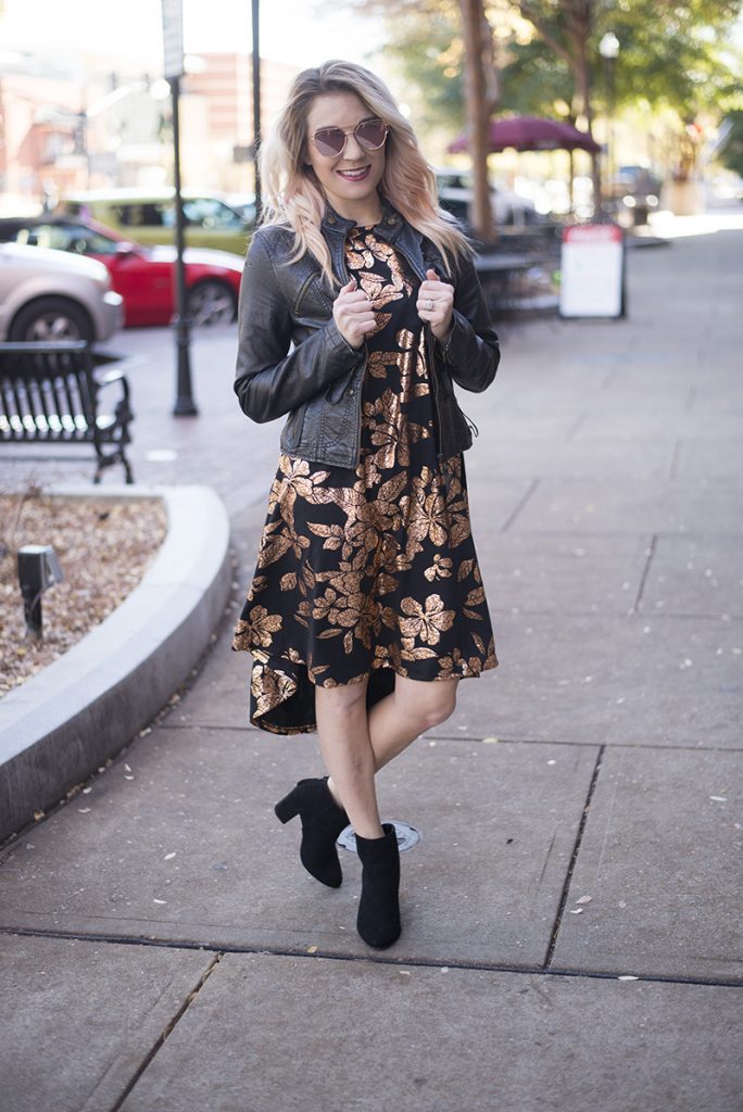 Life and style blogger, The Samantha Show, shares a functional and comfortable NYE outfit inspo, styled to perfection easily.