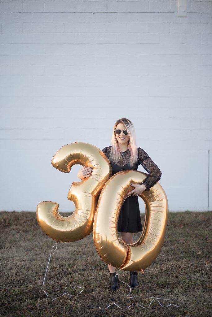 Life and style blogger, The Samantha Show, shares a thirty and flirty and thriving birthday post. A gorgeous dress perfect for the occasion.