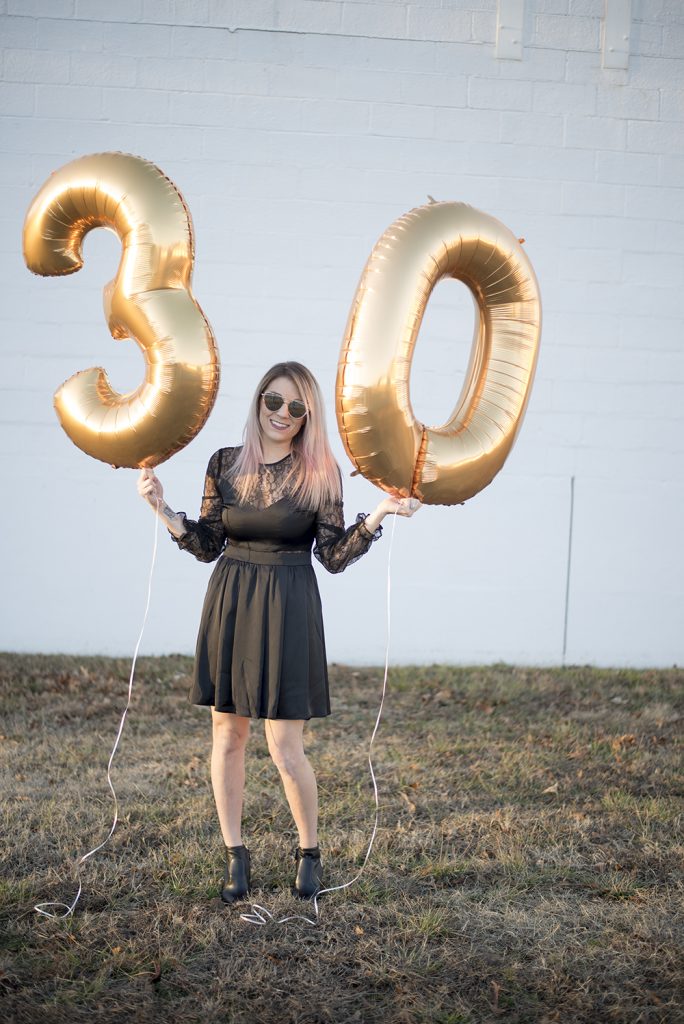 Life and style blogger, The Samantha Show, shares a thirty and flirty and thriving birthday post. A gorgeous dress perfect for the occasion.