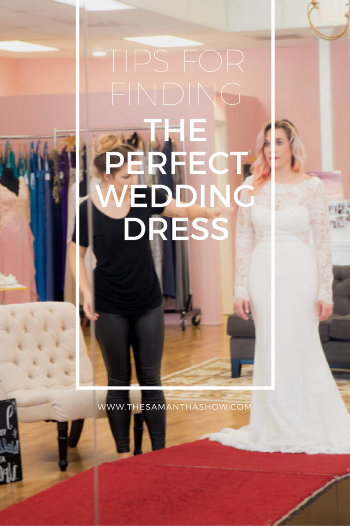 Life and style blogger, the Samantha Show sits down with the owners of Uptown Gowns and am sharing tips for finding the perfect wedding dress!