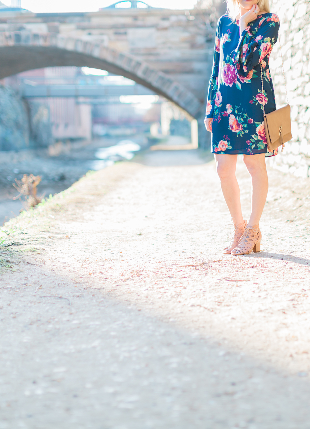 Florals + Blush spring sandals are the perfect combination for the ultimate spring look. 