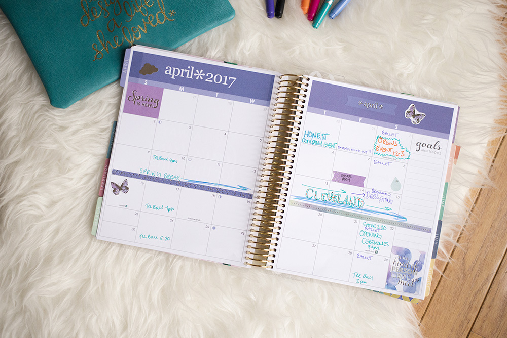 Staying organized with Erin Condren LifePlanner™