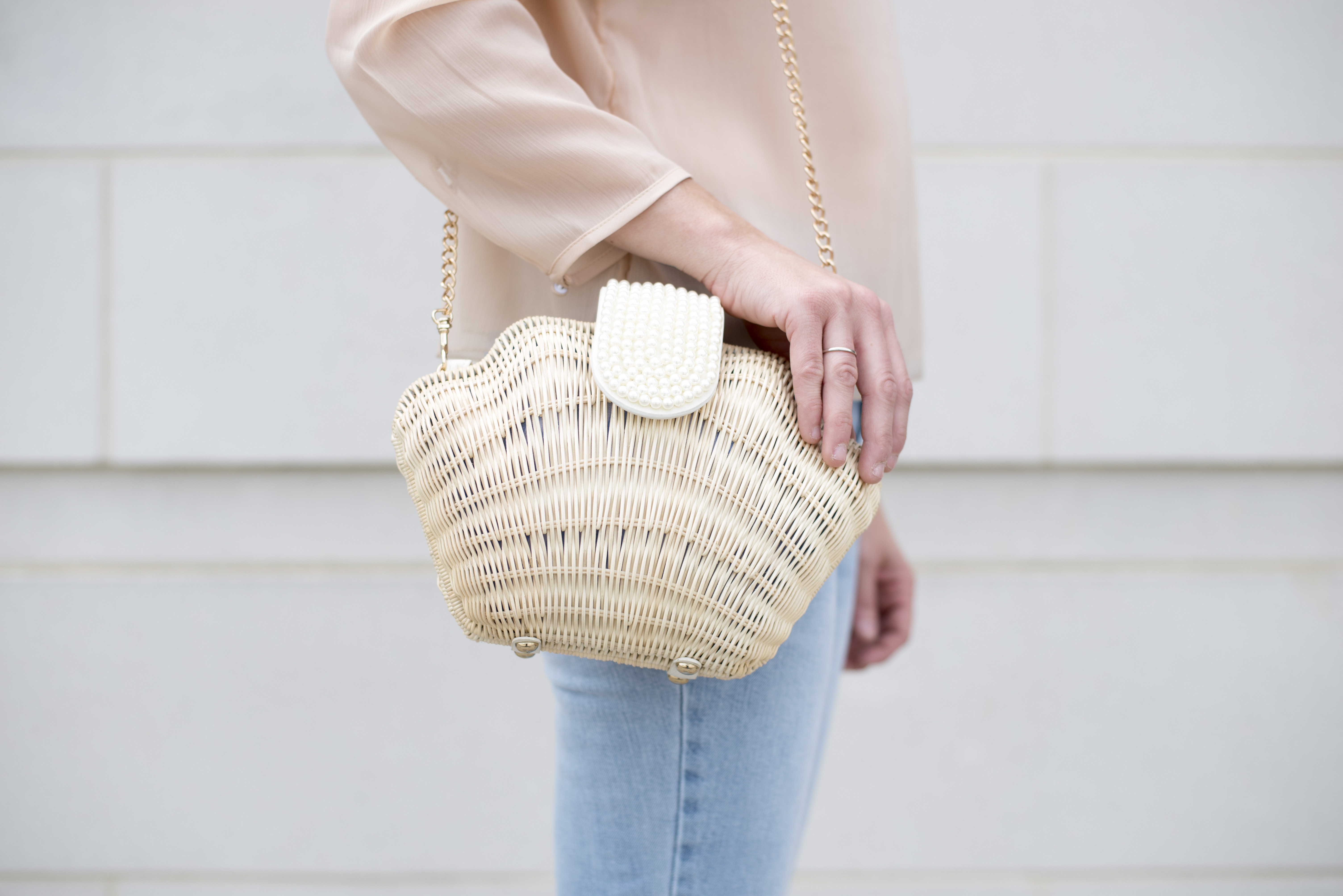Straw handbags are the perfect touch to spruce up any summertime outfit. 