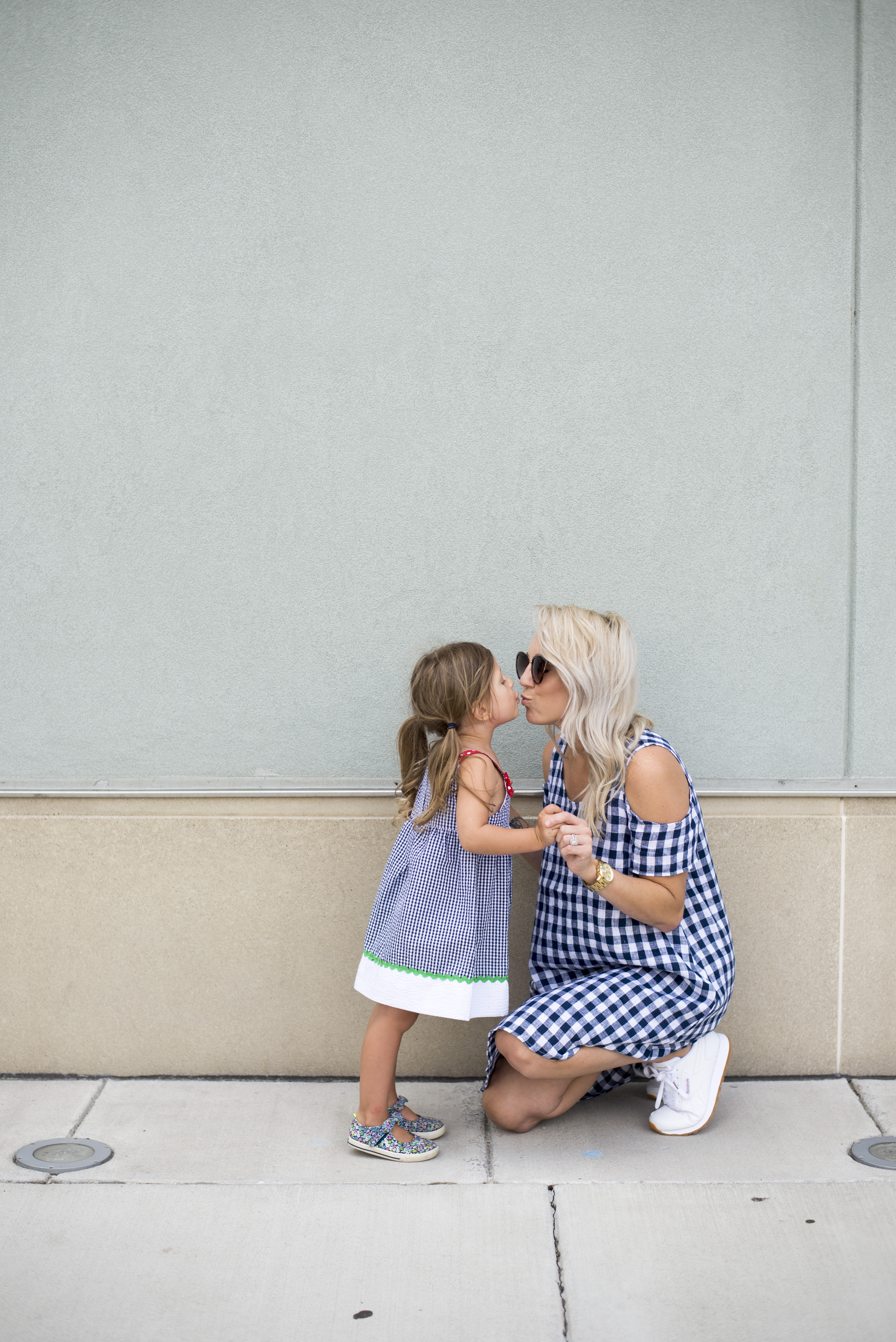 Summer style: dresses and sneakers are the perfect combo of comfortable, chic, and casual. 