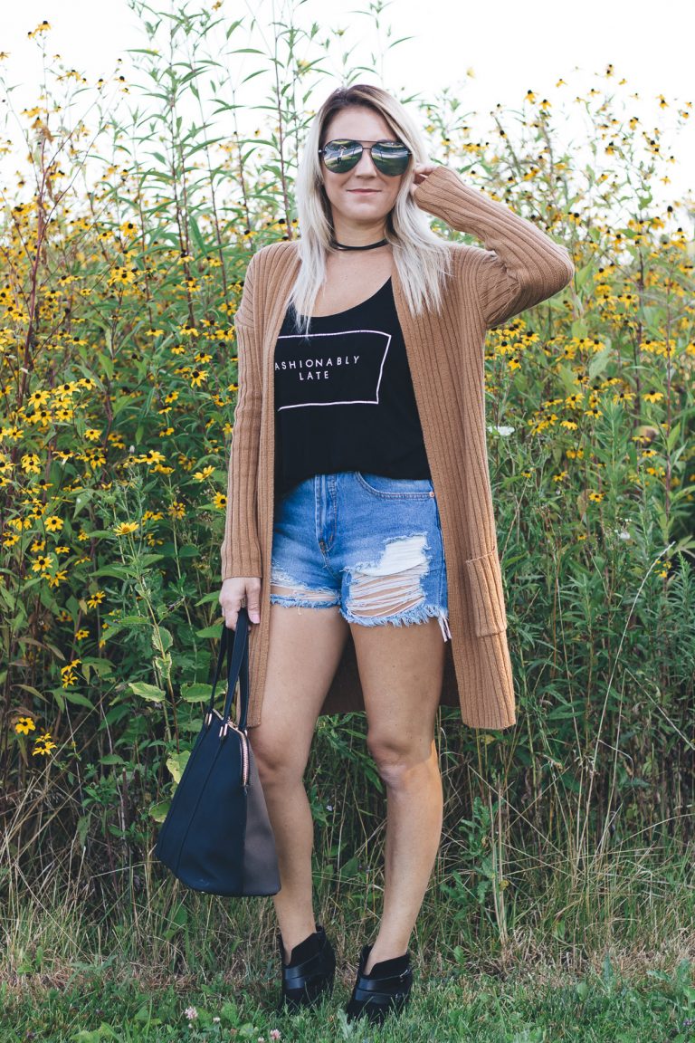 Transitioning from summer to fall with cardigans - The Samantha Show- A ...