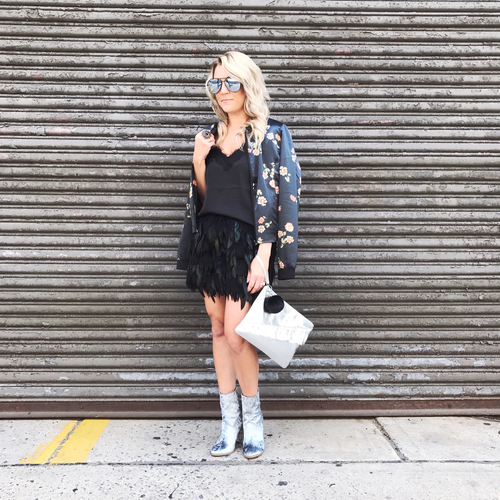 NYFW Street style. Follow the link on how to attend NYFW. 