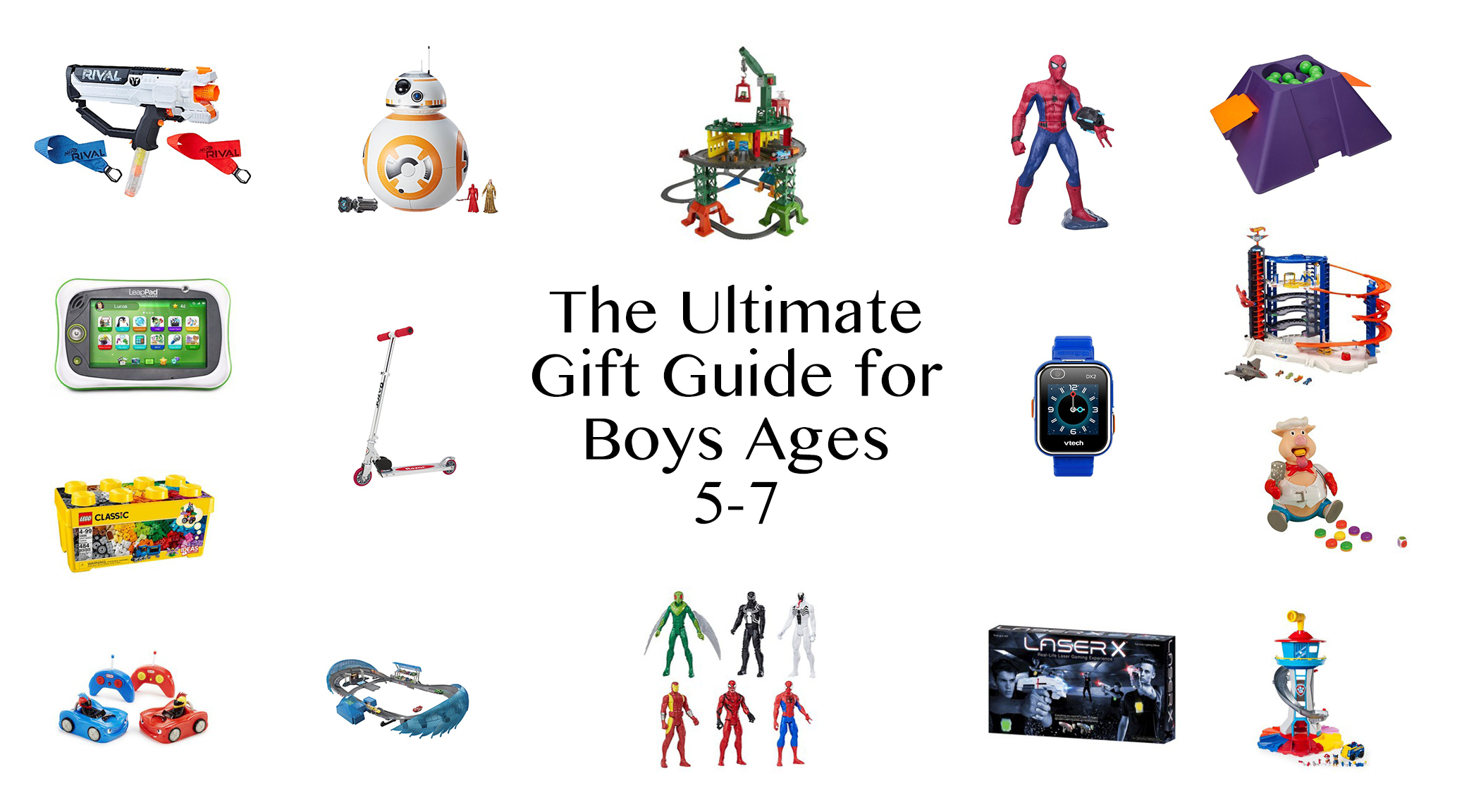 Not sure where to start when it comes to giving gifts? I've put together The Ultimate Gift Guide for 5-7 Year Old Boys