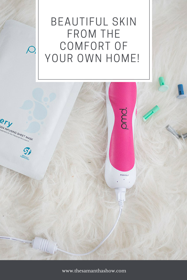 Do at home microderm tools really work? Here's my experience with a PMD Beauty Microderm tool! 