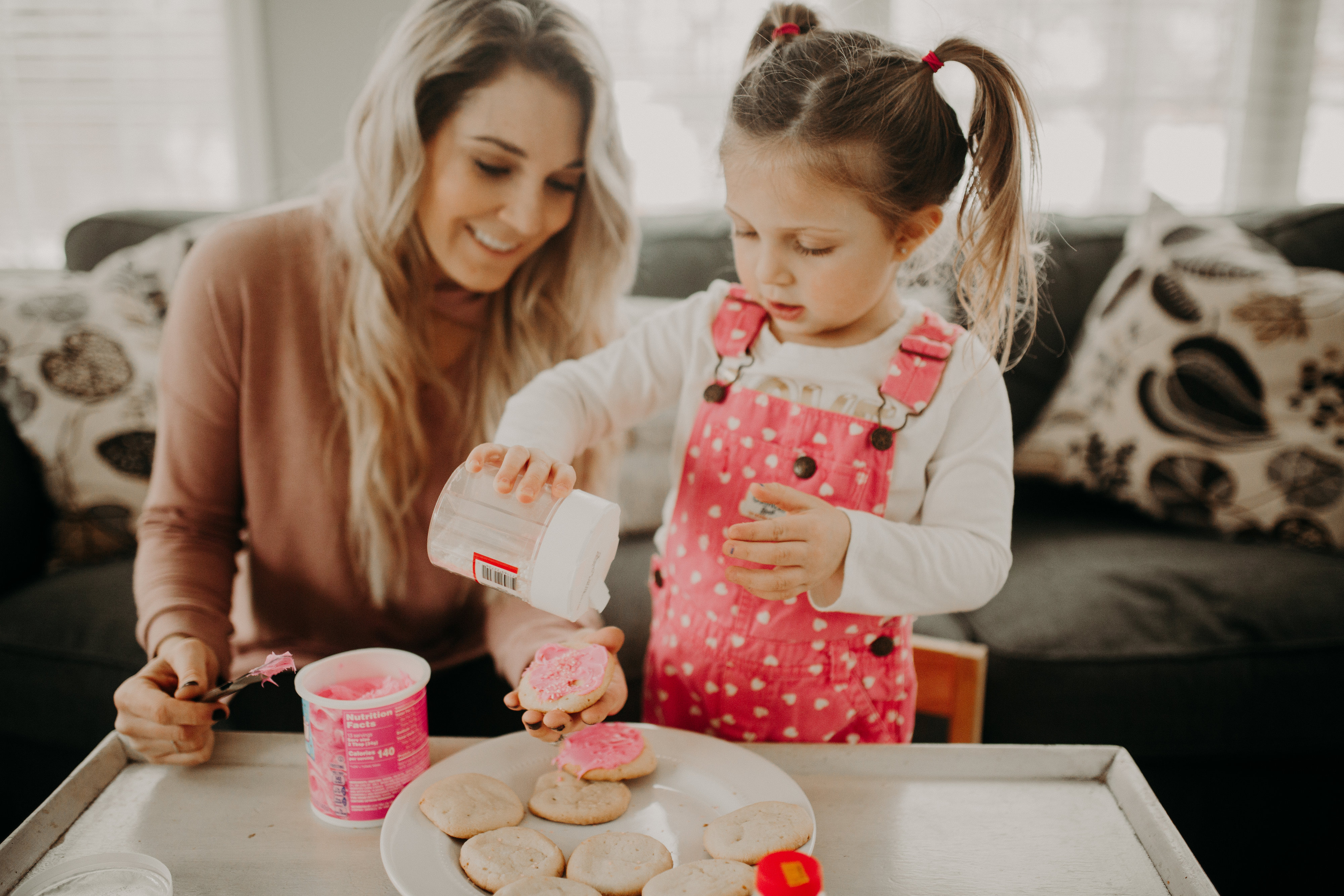 Valentine's Day activities to do with your kids; making cookies