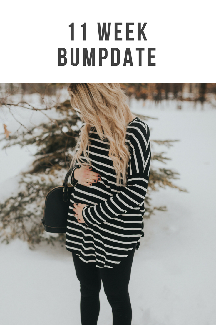 Want to know what to expect when you're 11 weeks pregnant? Here's my 11 week bumpdate! 