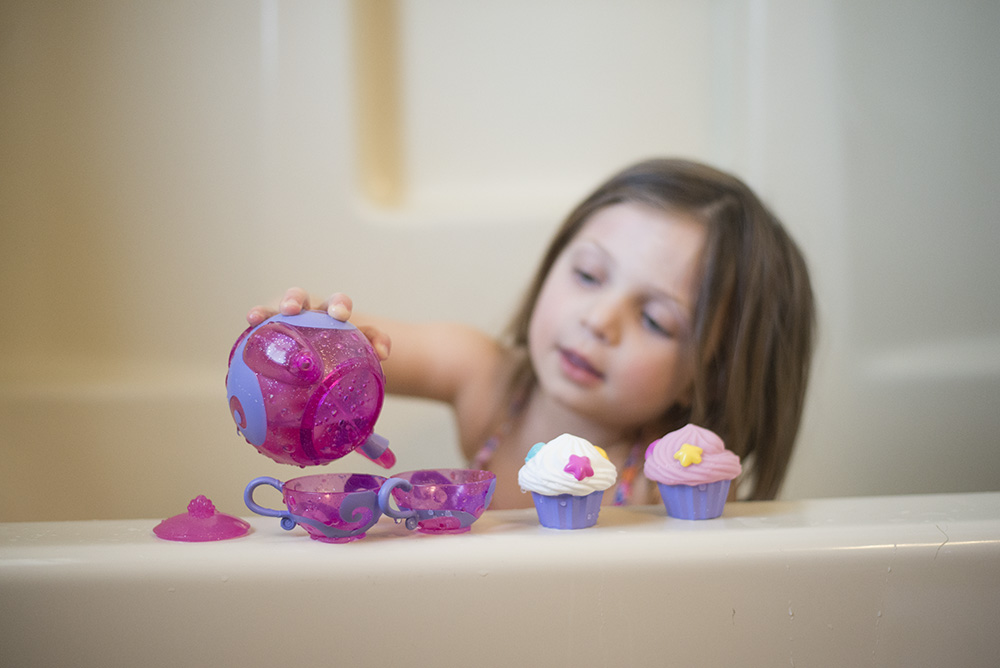 The importance of toddler bath time and why you shouldn't rush it. 