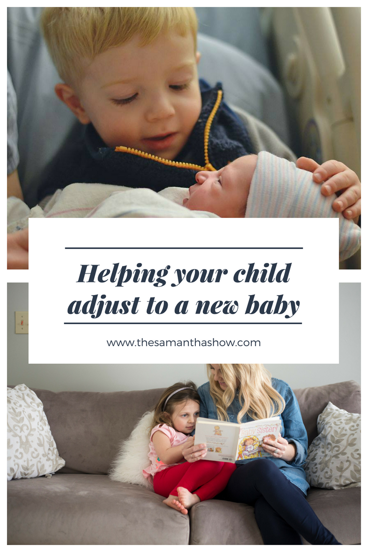 Helping your child adjust to a new baby