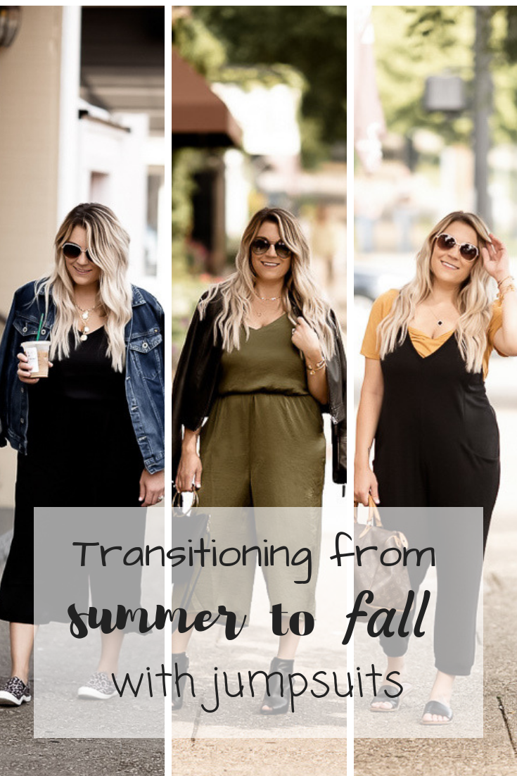 Cleveland blogger The Samantha Show shares tips for transitioning from summer to fall with jumpsuits