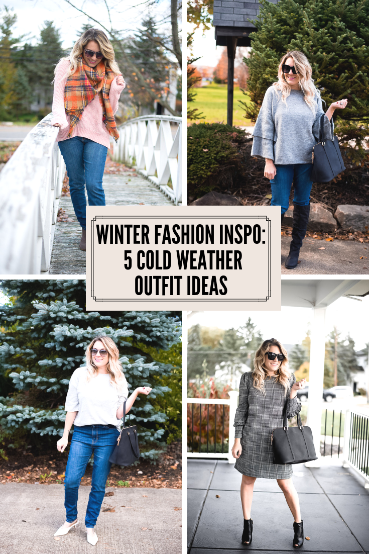 Winter fashion inspo: 5 different cold weather outfit ideas - The Samantha  Show- A Cleveland Life + Style Blog