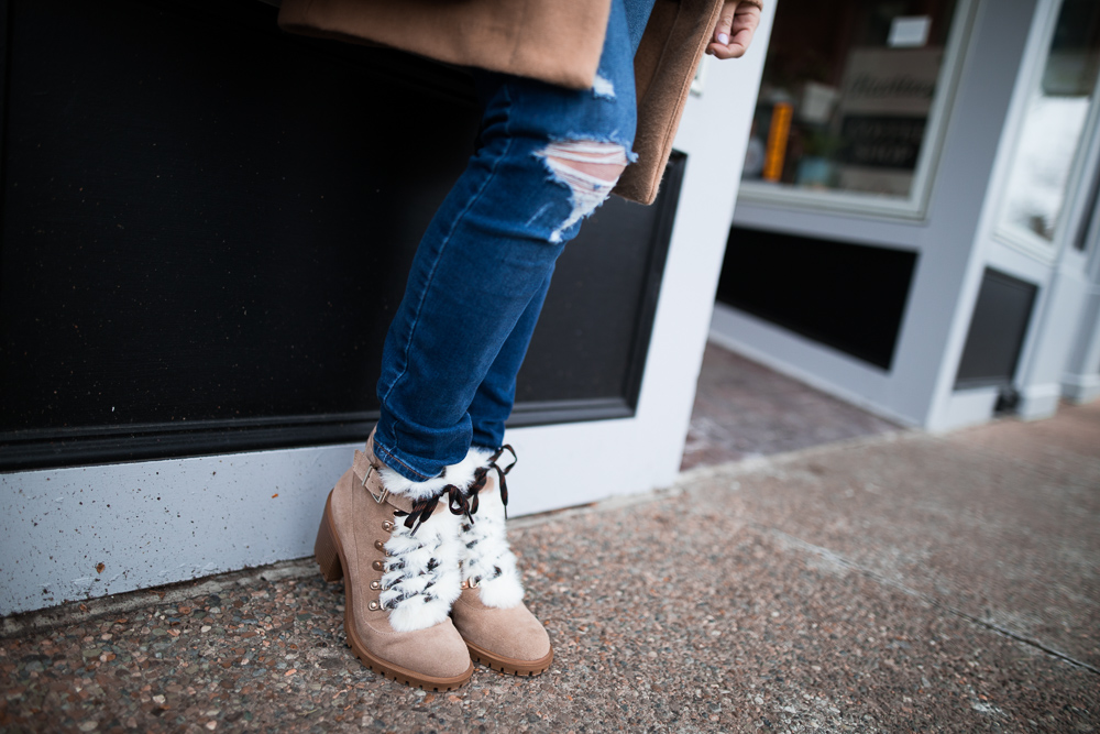 nine west iagree lace up booties