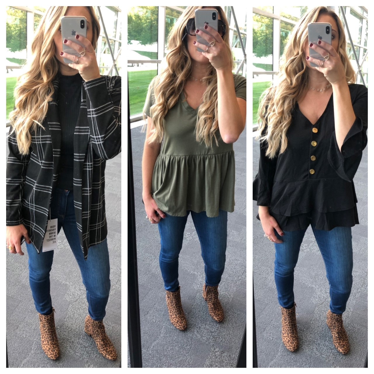 3 different looks from fall fashion at Meijer