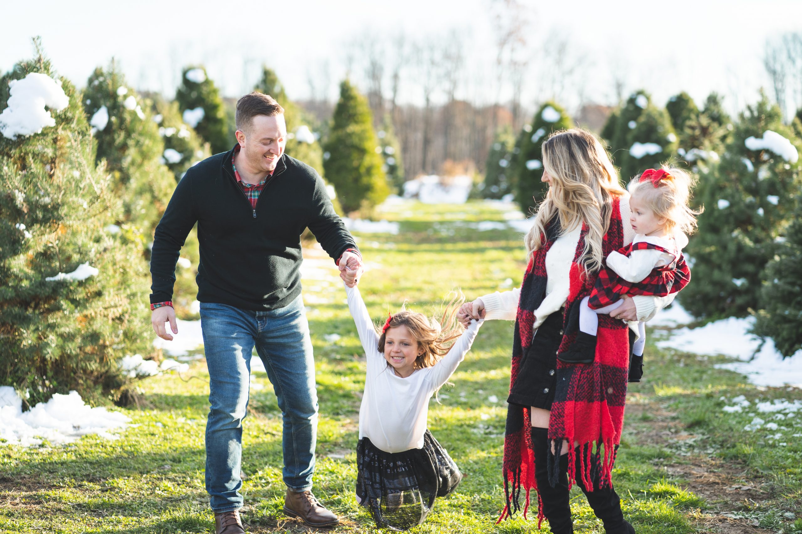 Christmas Tree Farm Photoshoot