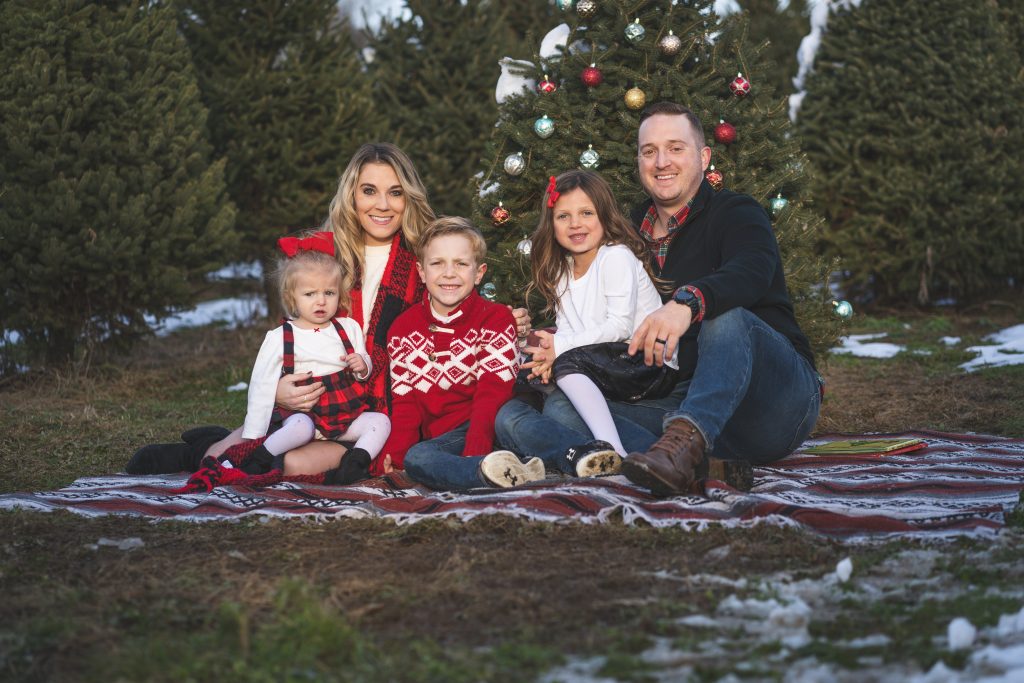 Christmas Tree Farm Photoshoot The Samantha Show A Cleveland Life