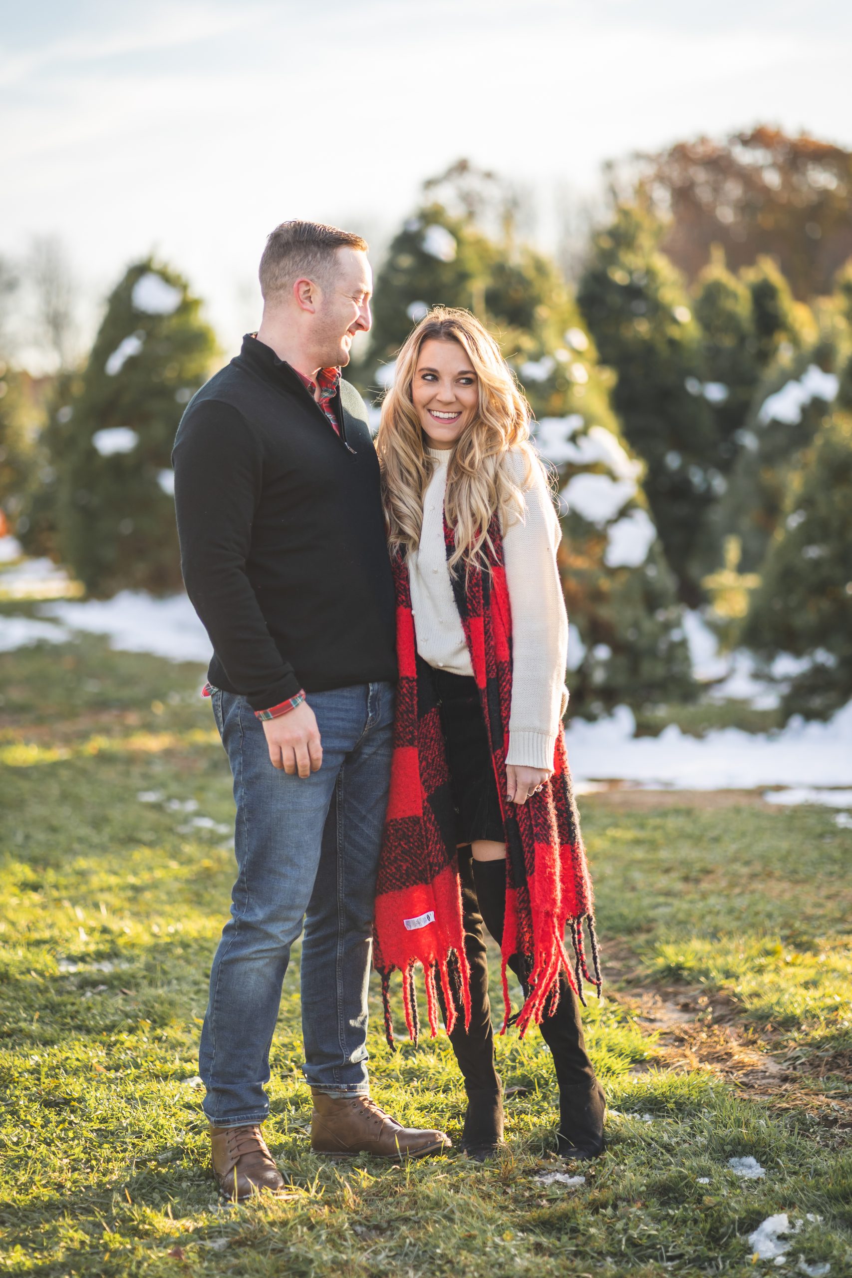 Christmas Tree Farm Photoshoot