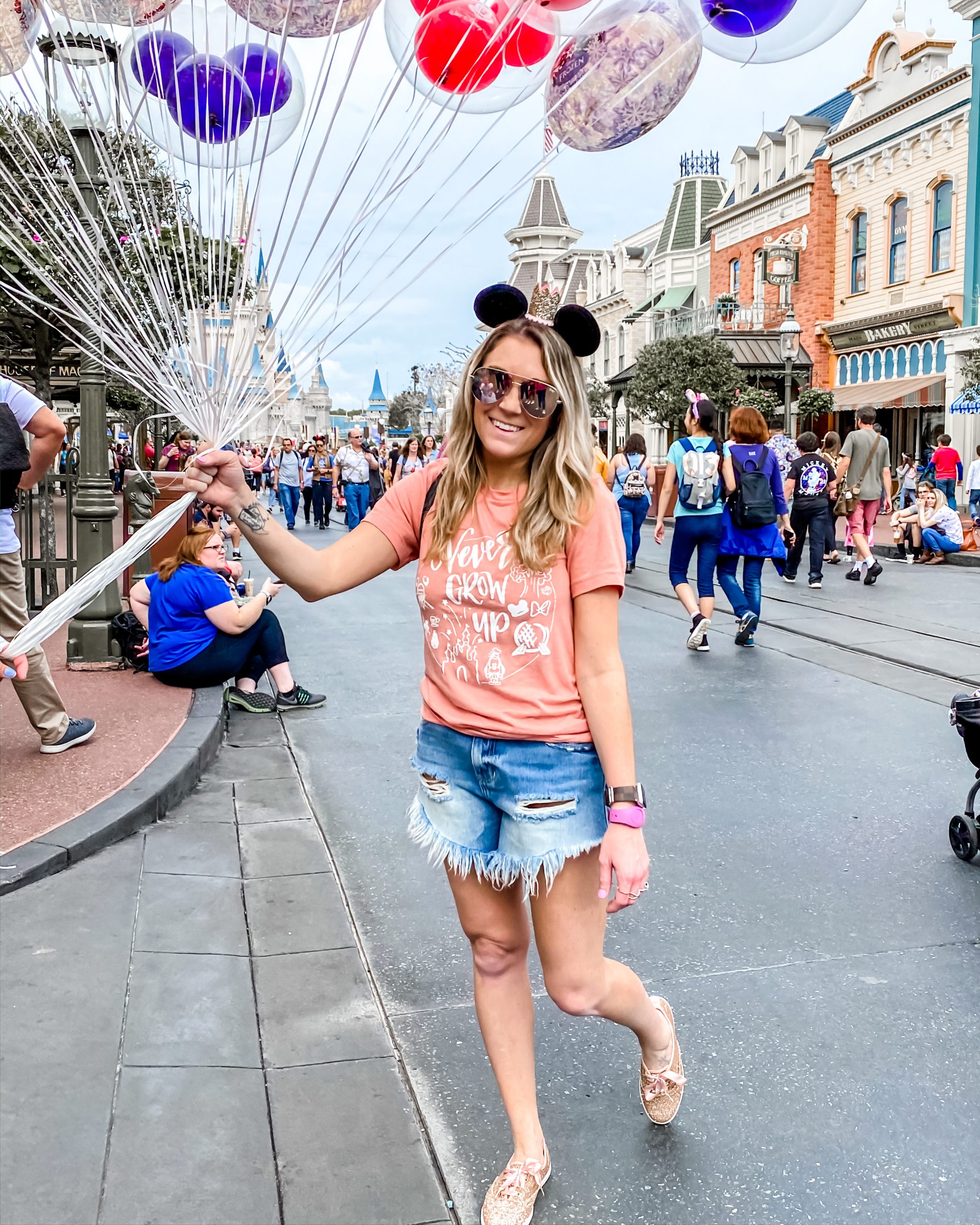 disney world outfit on main street usa at disney world