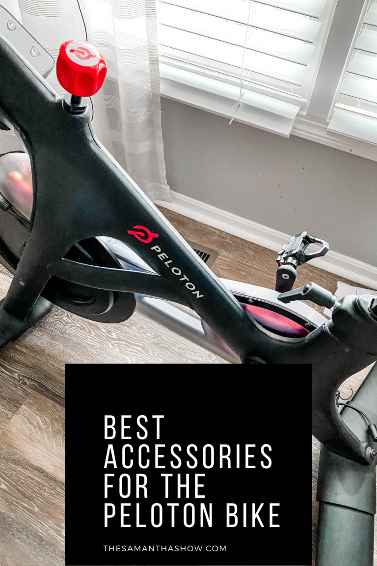 Best accessories for the Peloton bike The Samantha Show A Cleveland