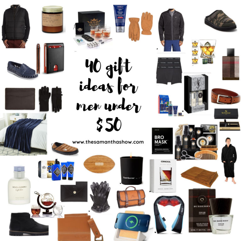 40 gift ideas for men under 50 The Samantha Show A Cleveland Life