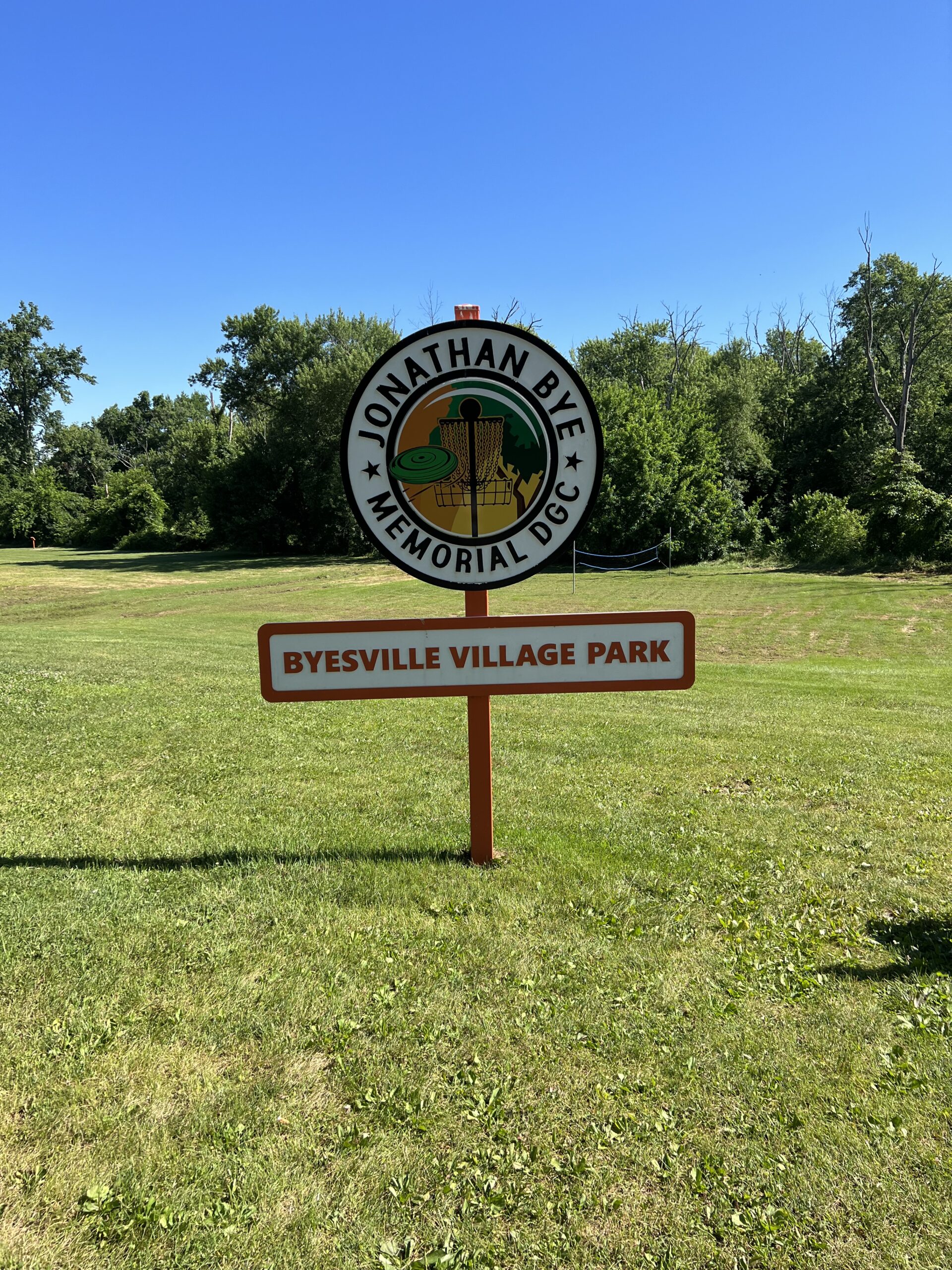 disc golf at byseville village park