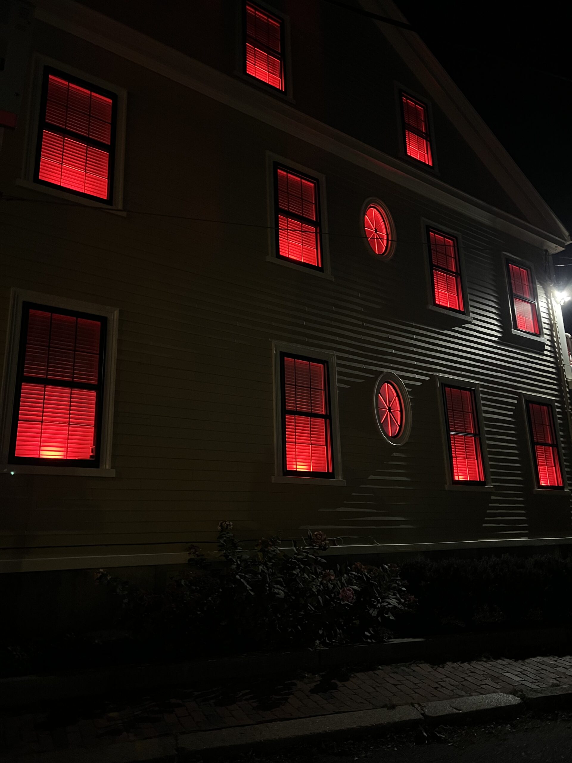 halloween decor in Salem, Massachusetts 